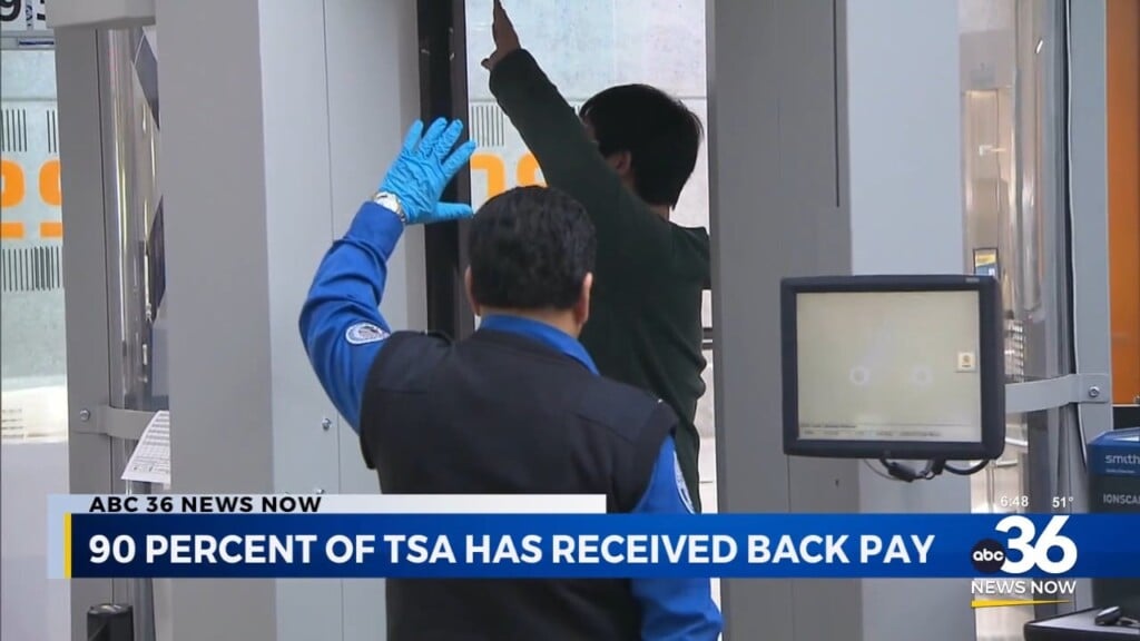 Tsa Workers Receive Back Pay Ahead Of Holiday Travel Surge