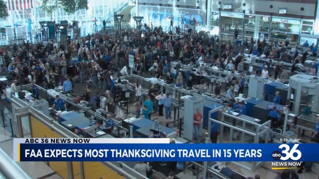 Faa Predicts Busiest Thanksgiving Travel Period In 15 Years