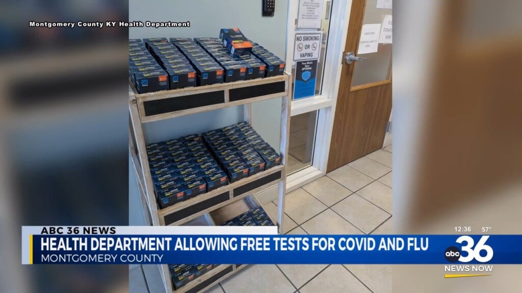 Health Department Gives Out Free Testing Kits