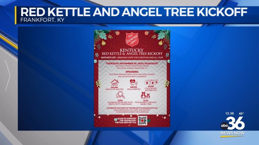 Red Kettle And Angel Tree Kickoff 2025