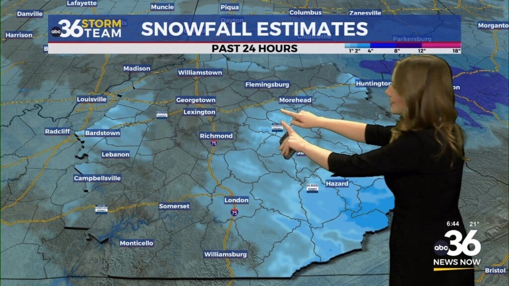 Tuesday Sees Cold Wind Chill Temperatures Ahead Of A Slow Warm Up