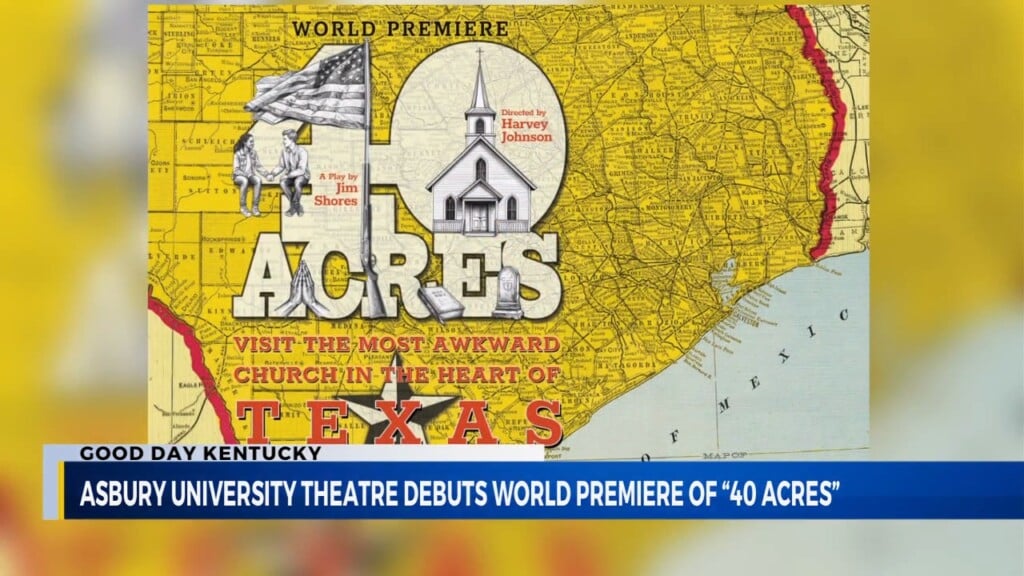 Asbury University Theatre Proud To Debut "40 Acres"