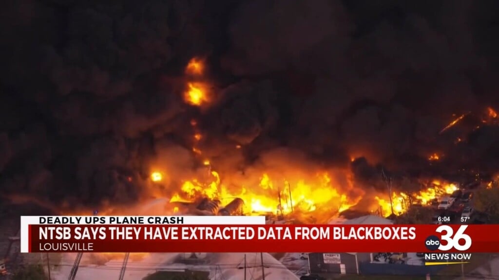 Ntsb Say They Have Extracted Data From Blackboxes Of Louisville Ups Plane Crash