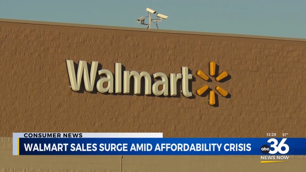 Walmart Reports Surge In U.s. Sales As Shoppers Seek Relief From Rising Costs