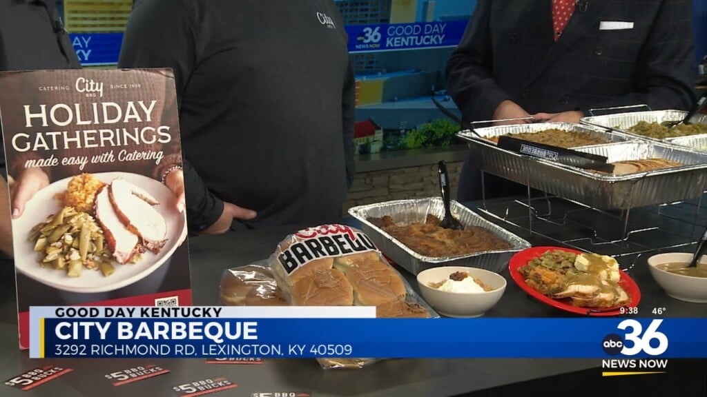 City Barbeque Has Holiday Meals For The Whole Family