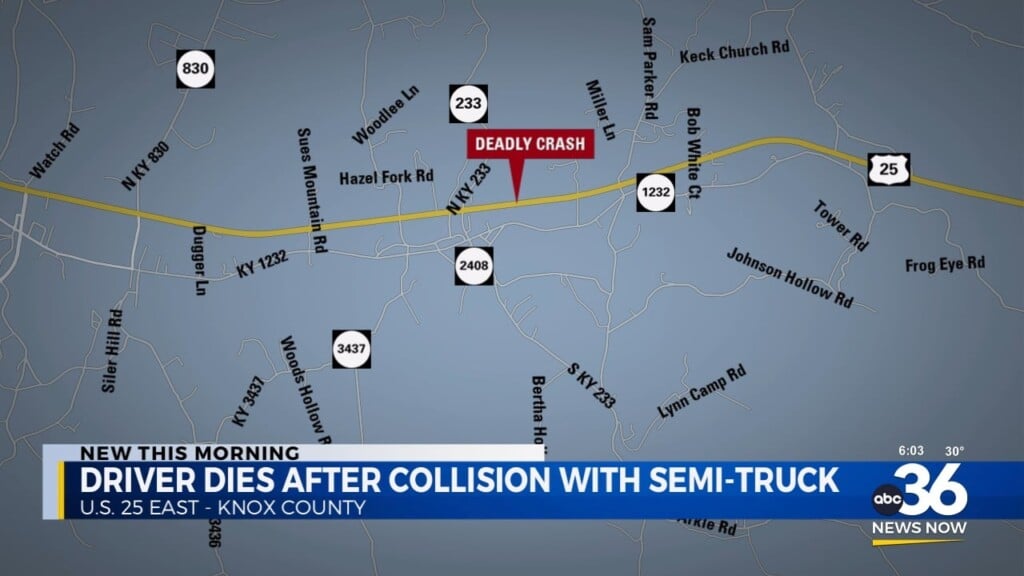 Man Dies After Collision With Semi Truck