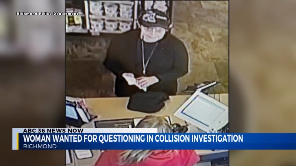 Richmond Police Seek Woman For Questioning After Cvs Collision