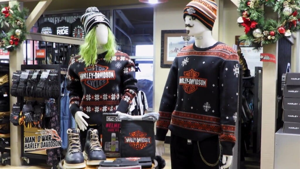 Traveling With Teri: Man O' War Harley Davidson Christmas Gift Ideas