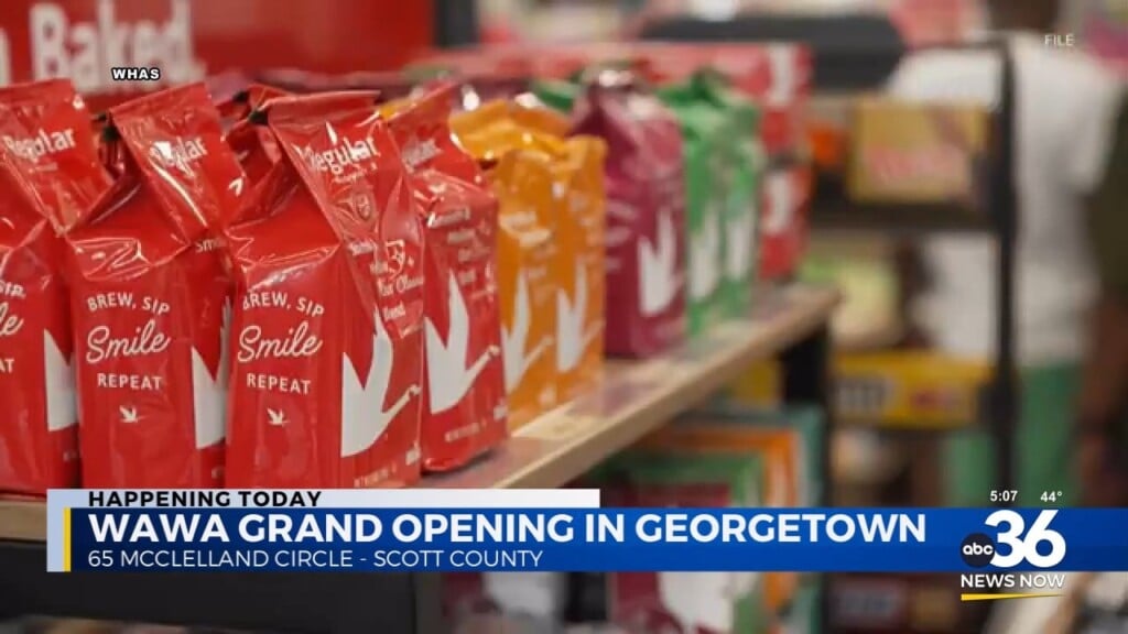 Wawa Holds Grand Opening In Georgetown