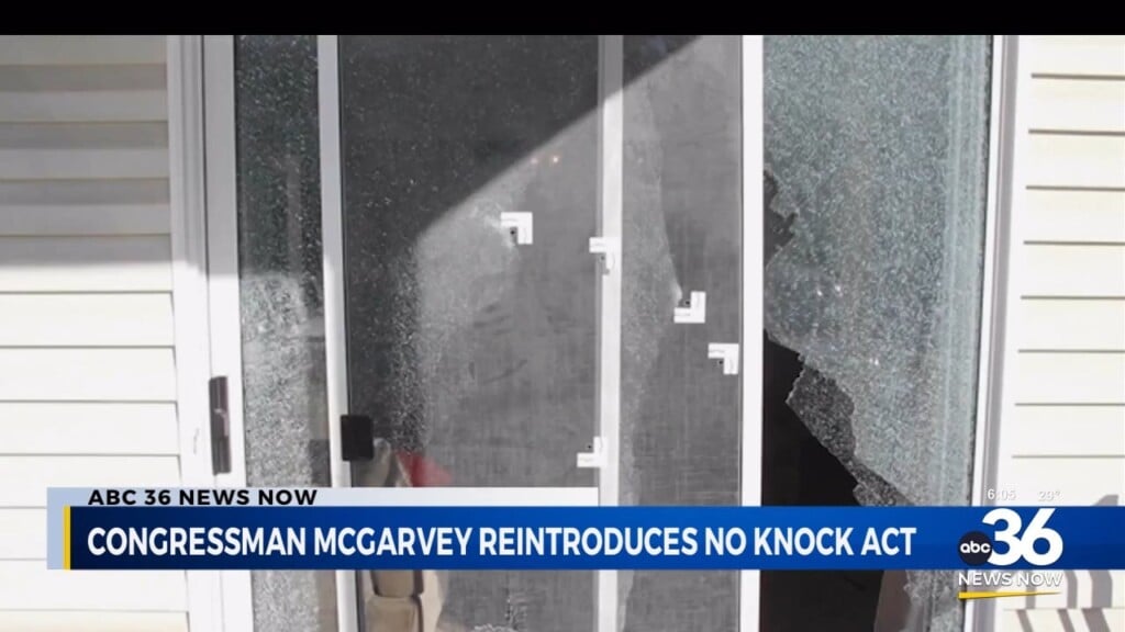 Congressman Mcgarvey Reintroduces Act Banning No Knock Warrants
