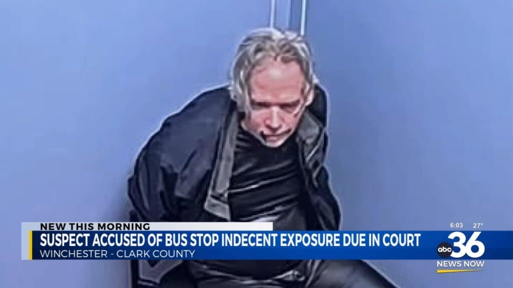 Indecent Exposure Suspect Due In Court