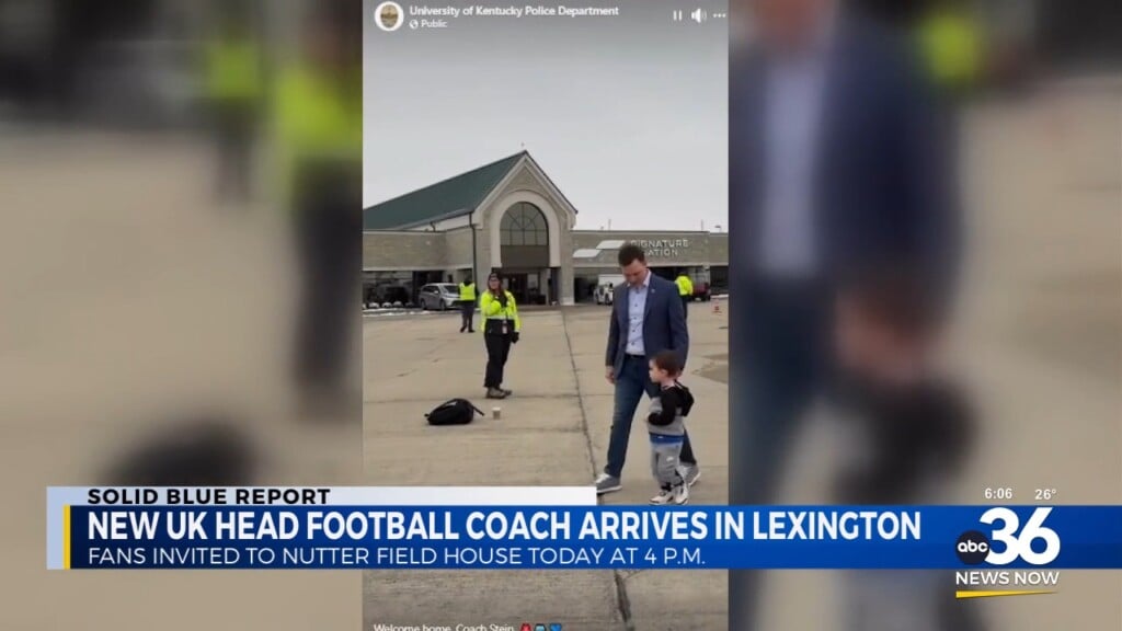 New U.k. Football Coach Arrives In Lexington