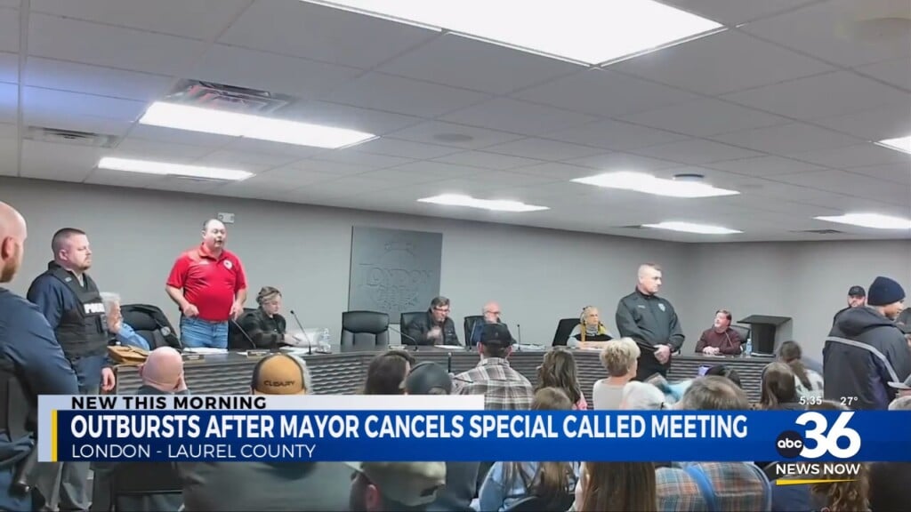 Mayor Cancels Special Called Meeting Causing Outbursts