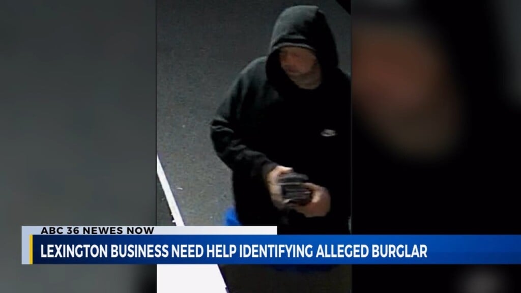 A Lexington Business Needs Help Identifying Alleged Burglar