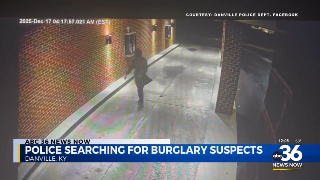 Danville Police Search For Suspects After Drug Store Burglary
