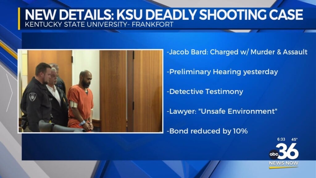 New Details Emerge In Deadly Shooting Case At Kentucky State University