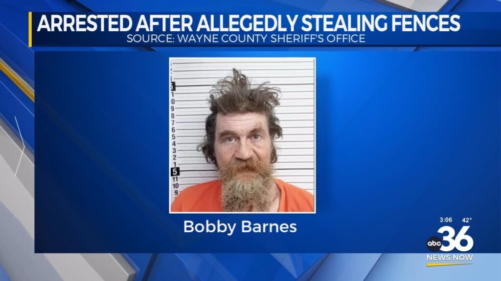 Wayne County Man Charged After Thousands In Stolen Fencing Recovered, Deputies Say