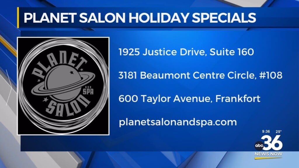 Planet Salon Has Holiday Specials