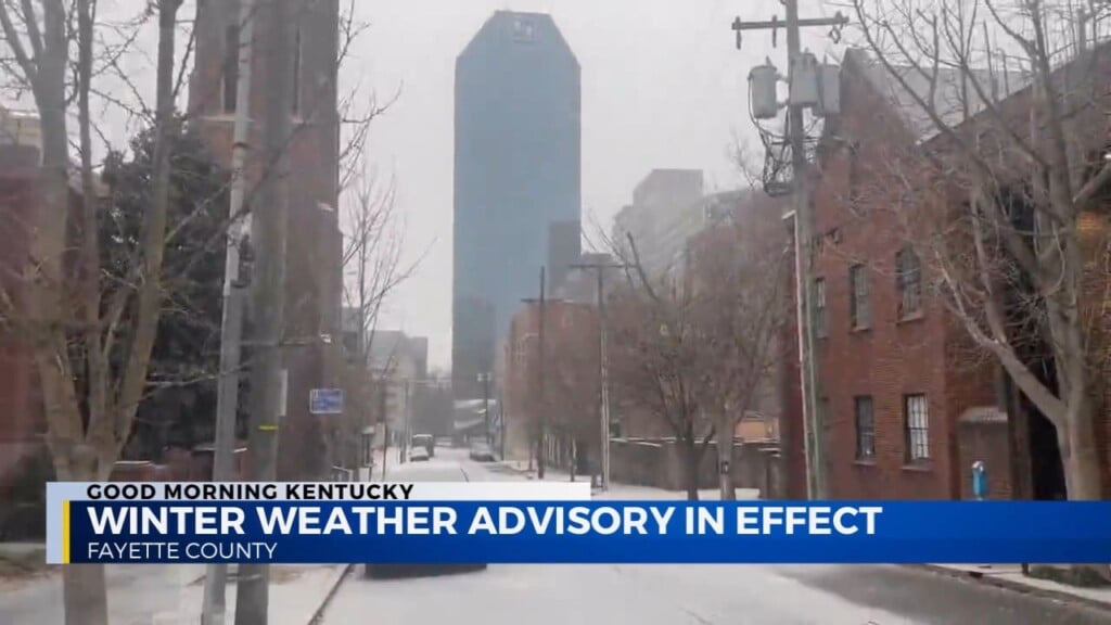 Winter Weather Advisory In Effect
