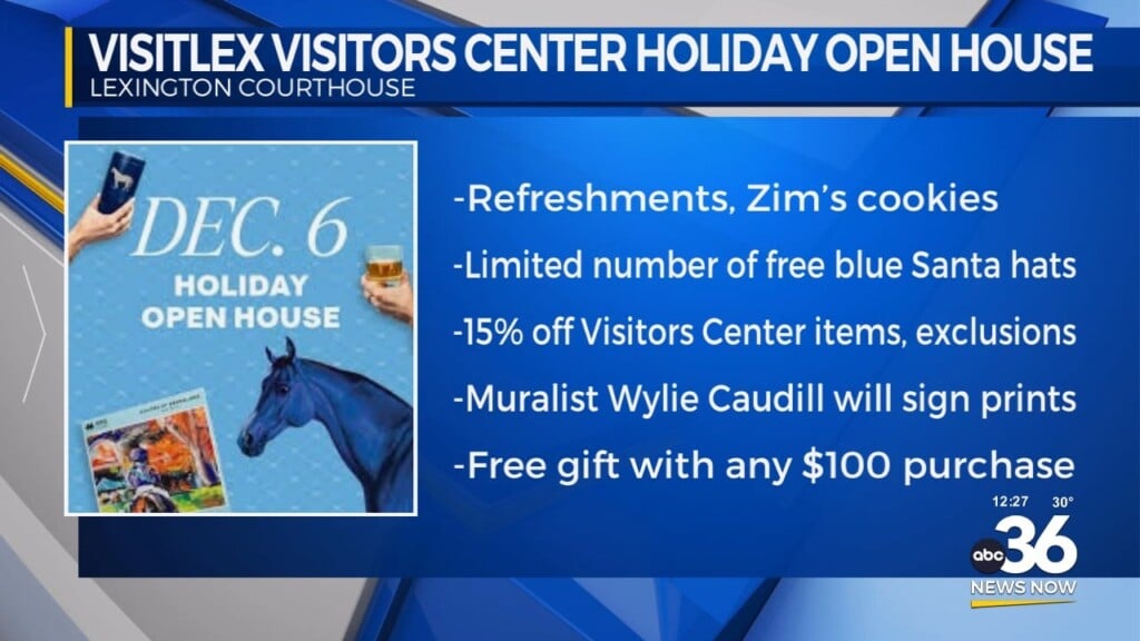 Visit Lex Center Holiday Open House
