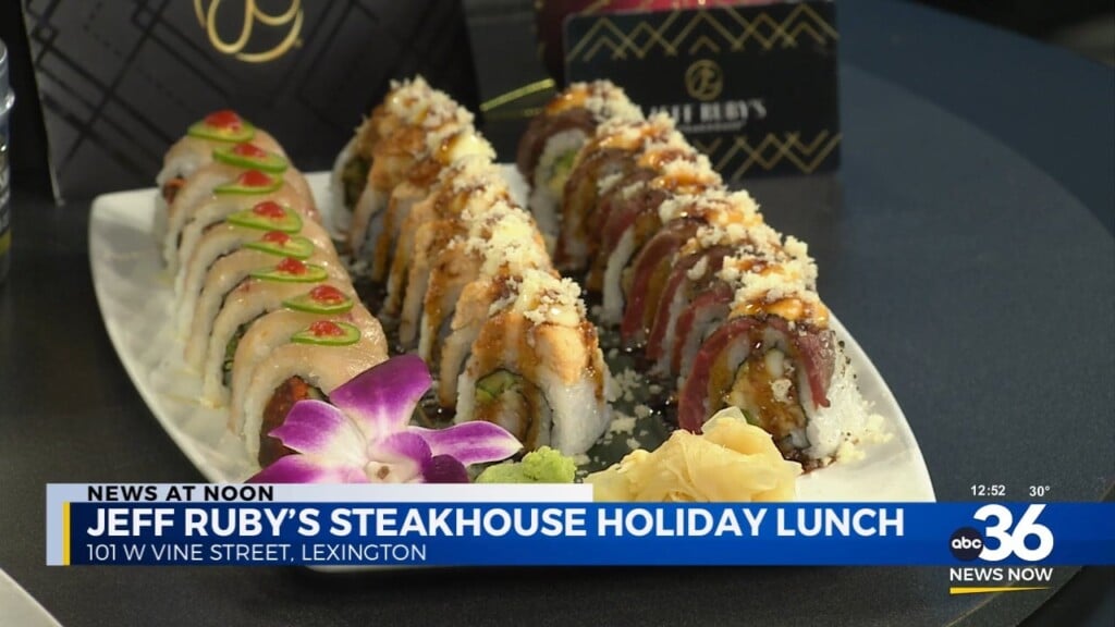 Jeff Ruby's Steakhouse Holiday Lunch
