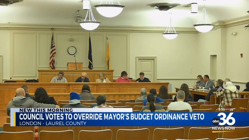 London City Council Votes To Override Mayor's Veto
