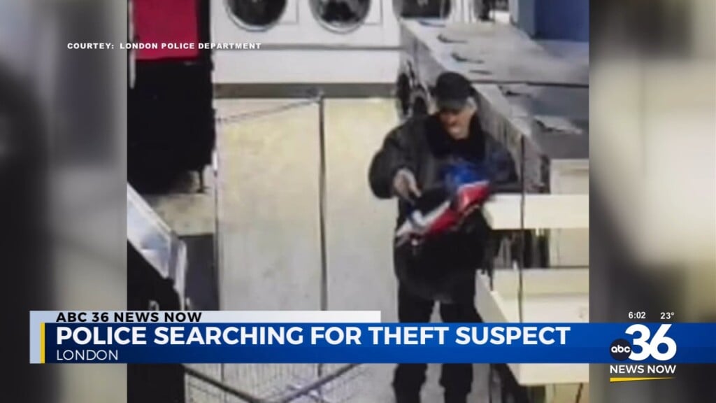 Police Search For Laundry Mat Theft Suspect