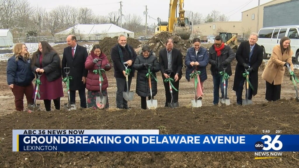 Kentucky Officials Break Ground On New Railyard Development In Lexington