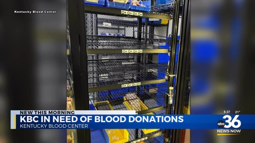 Kentucky Blood Center In Critical Need Of Donors