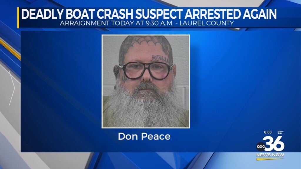 Suspect In Deadly Boat Crash Arrested On New Charges