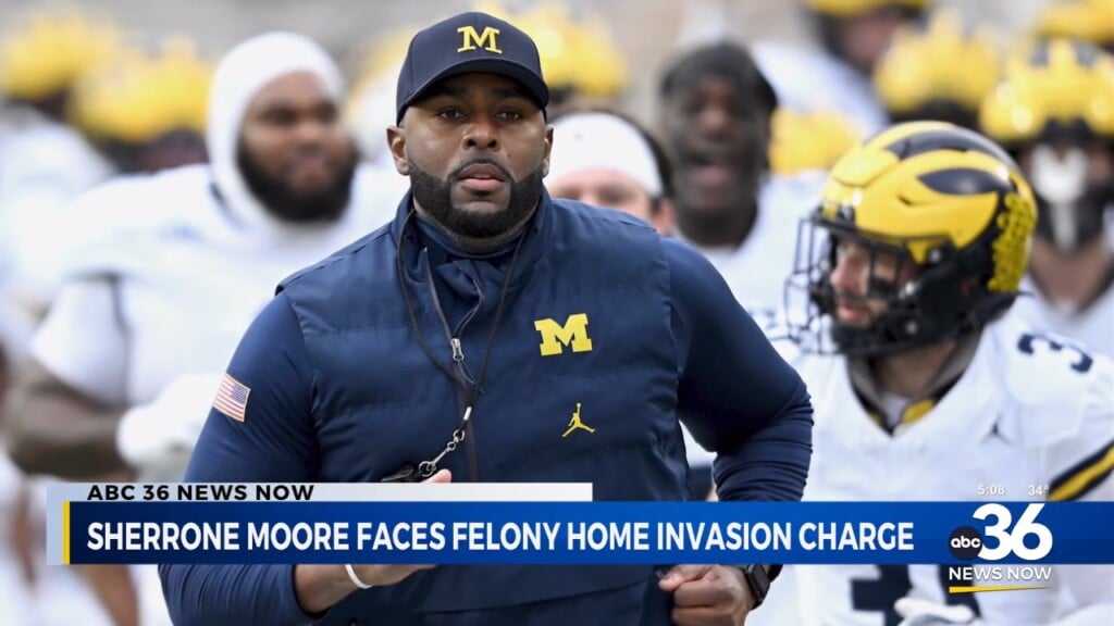 Fired Michigan Football Coach Sherrone Moore Faces Felony Charges After Arrest