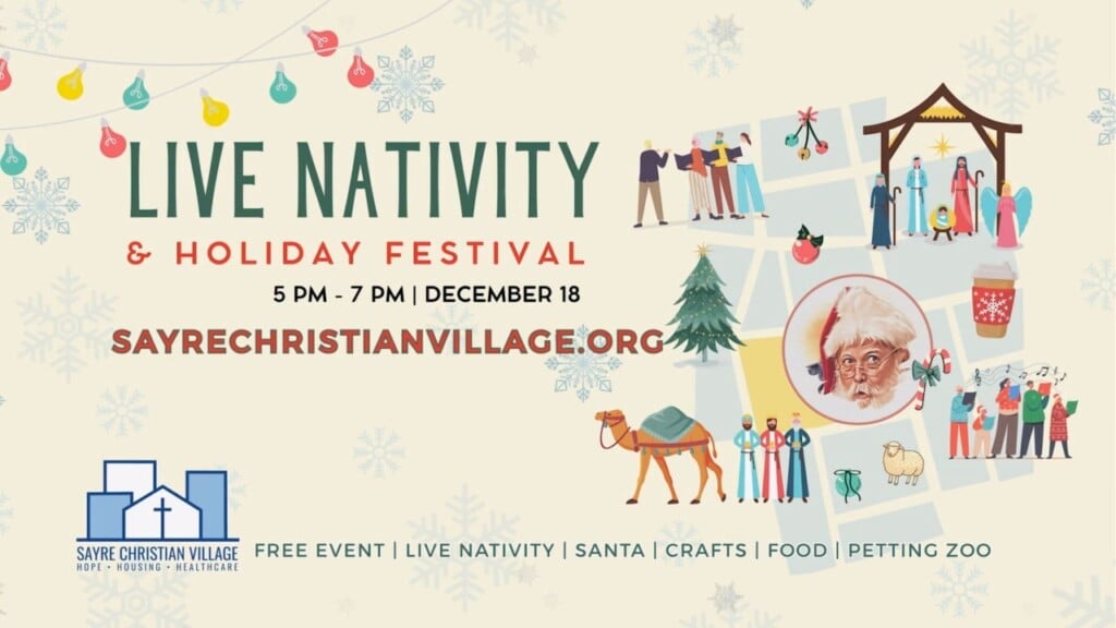Traveling With Teri: Sayre Christian Village Live Nativity And Holiday Festival