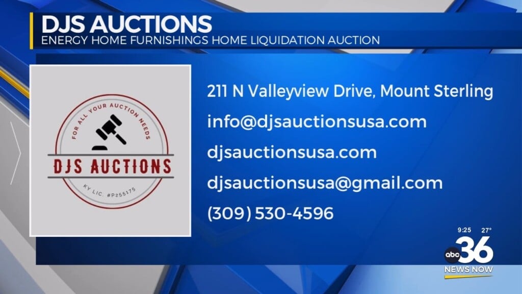 Check Out The Furniture Out At Djs Auctions