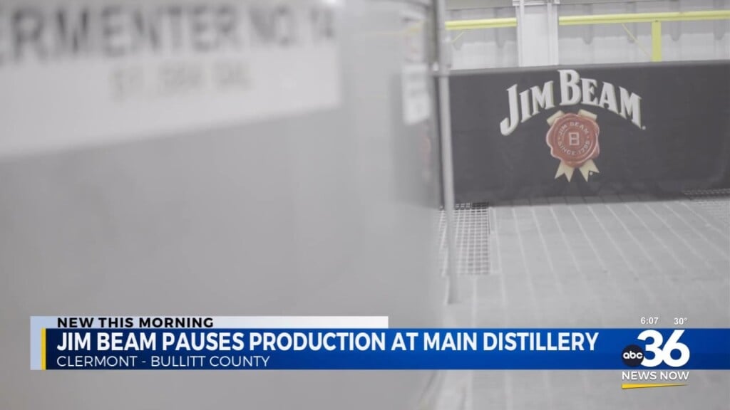 Jim Beam To Pause Production At Clermont Distillery