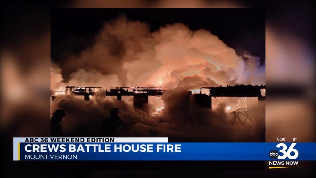 Firefighters Battle Early Morning House Fire On Shug Road In Mount Vernon