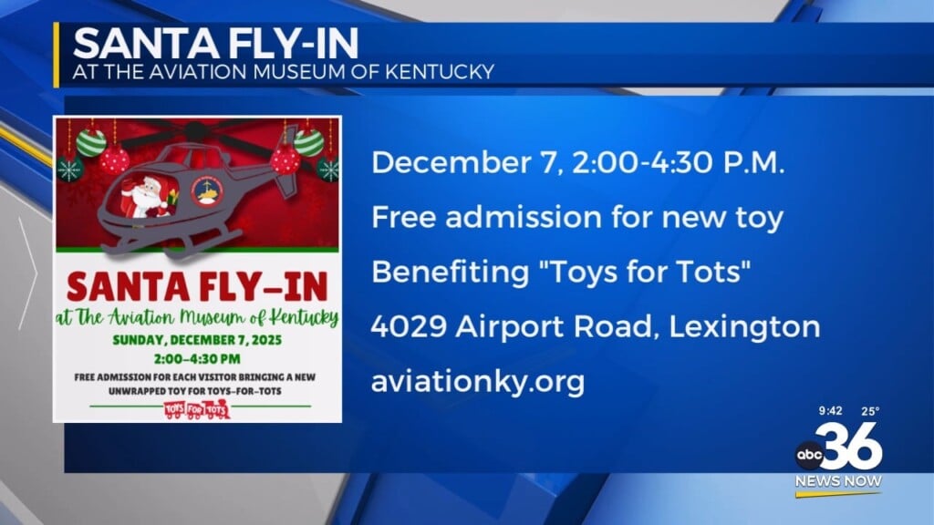 Come See Santa At The Aviation Museum Of Kentucky