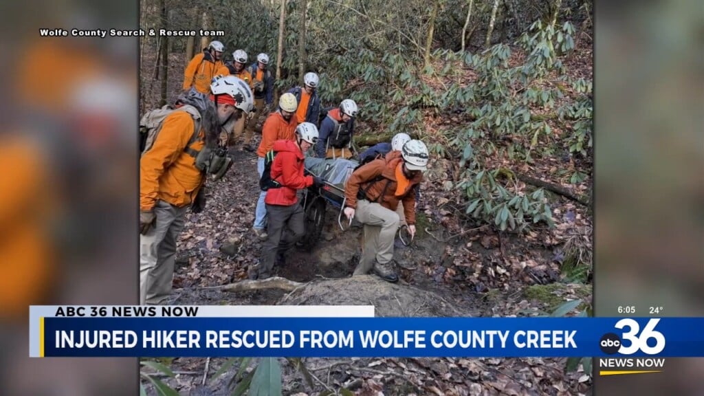 Injured Hiker Rescued