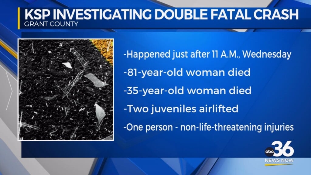 Two Killed In Grant County Head On Crash On Taft Highway