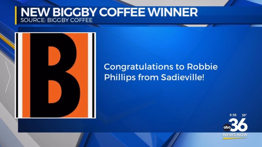 Congratulations To Our New Biggby Coffee Winner