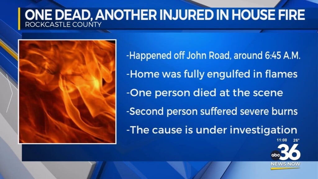 One Dead, One Injured In Rockcastle County House Fire
