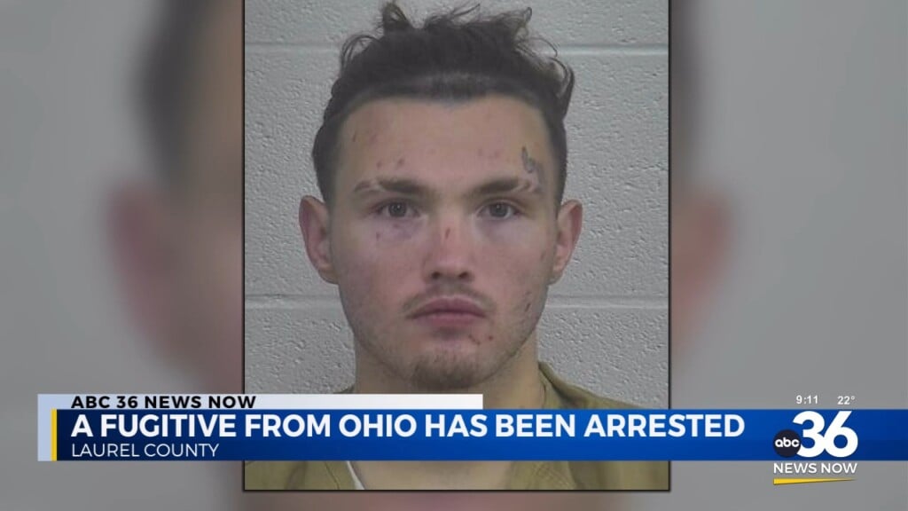 A Ohio Fugitive Arrested In Laurel County