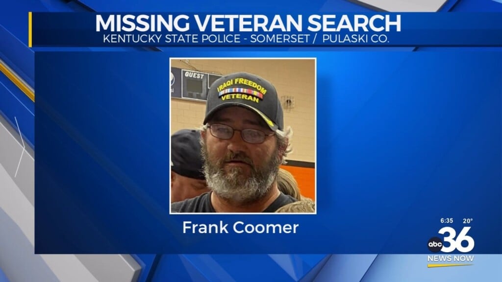 State Police Search For Missing Veteran