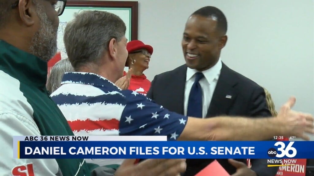 Daniel Cameron Files To Run For U.s. Senate Seat In Kentucky