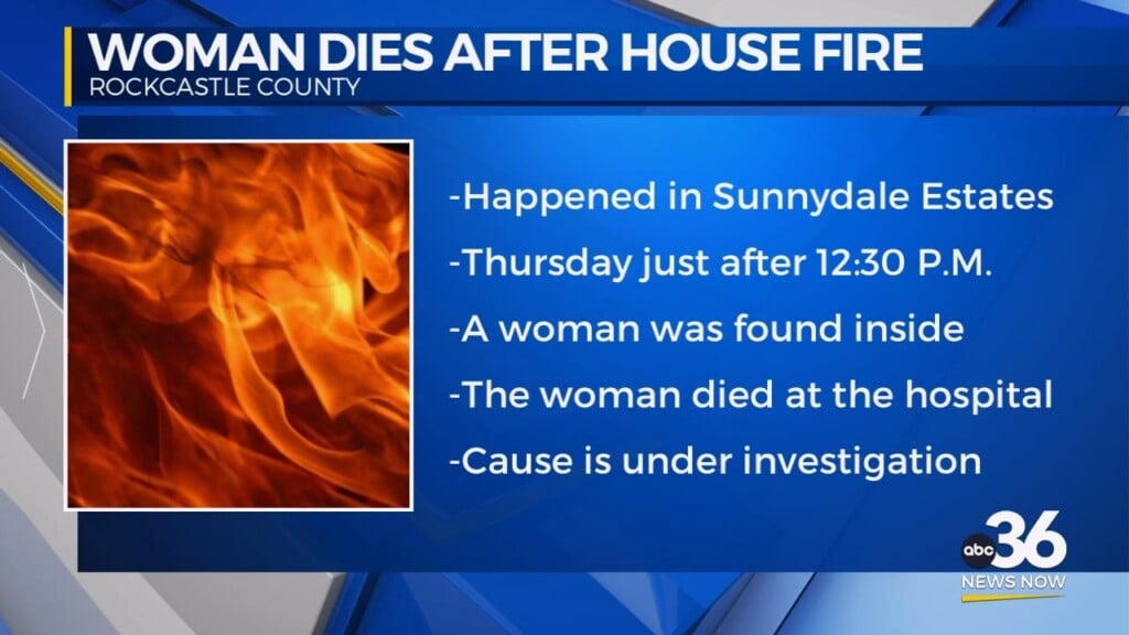 Woman Dies After A House Fire In Rockcastle County