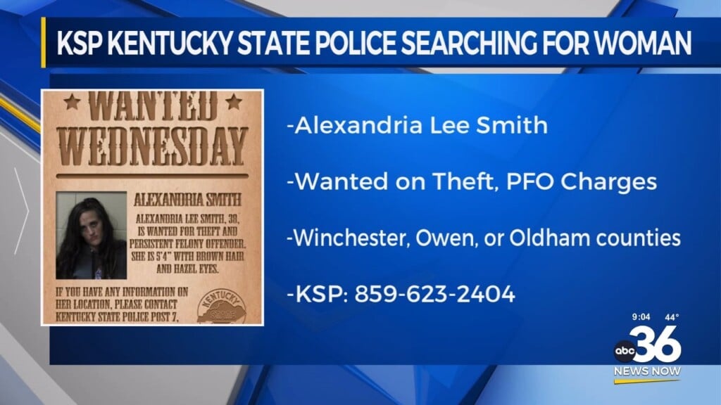 Kentucky State Police Searching For Woman