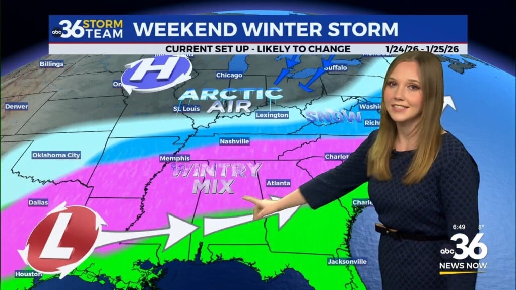 Arctic Air Dominates Tuesday, With Some Active Weather Ahead
