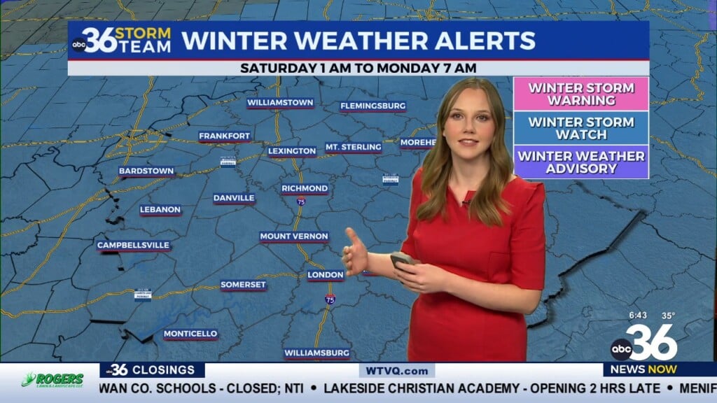 Thursday's Weather Is The Calm Before The Weekend Winter Storm