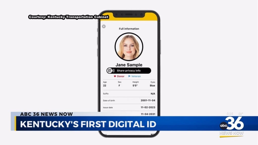 Kentucky's First Digital Id