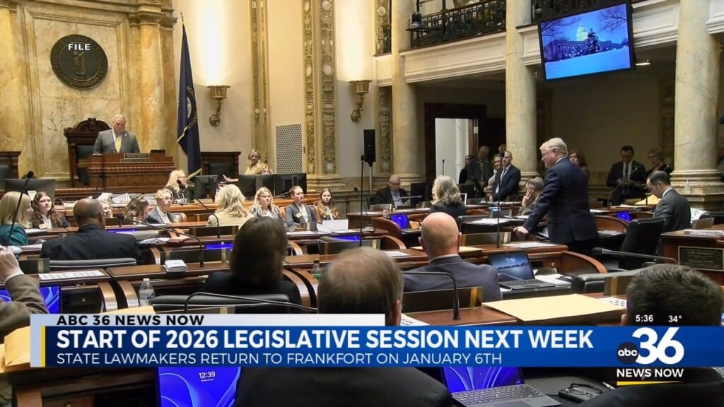 Kentucky Legislature Set To Convene For 2026 Session