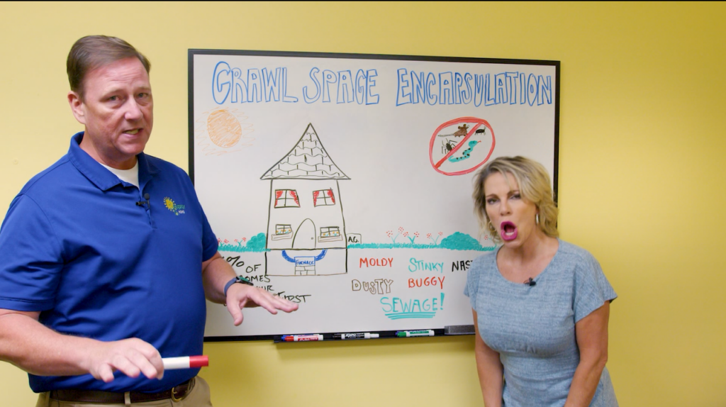 Crawl Space Encapsulated